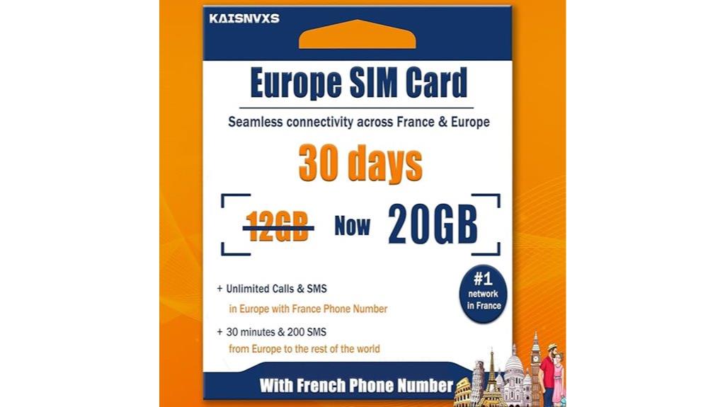 europe prepaid sim card