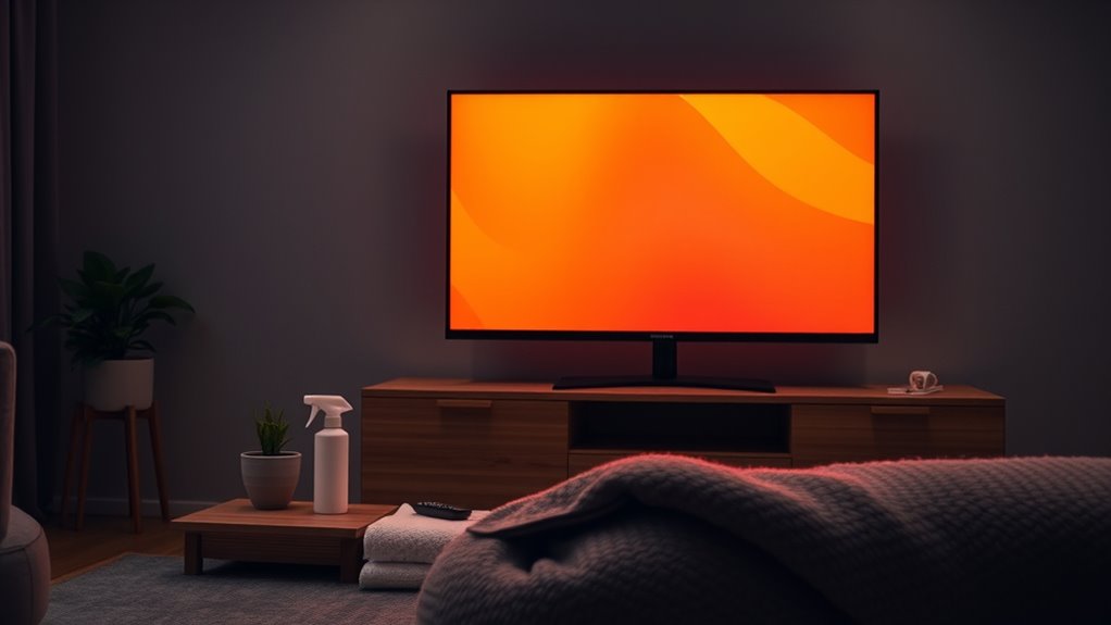 extend flat screen tv lifespan
