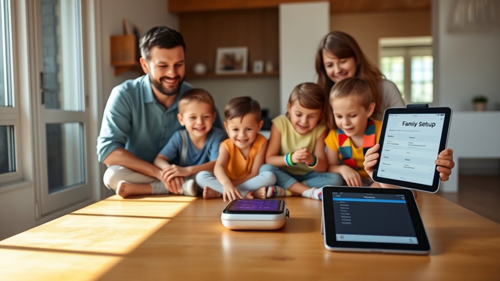 family setup parental controls