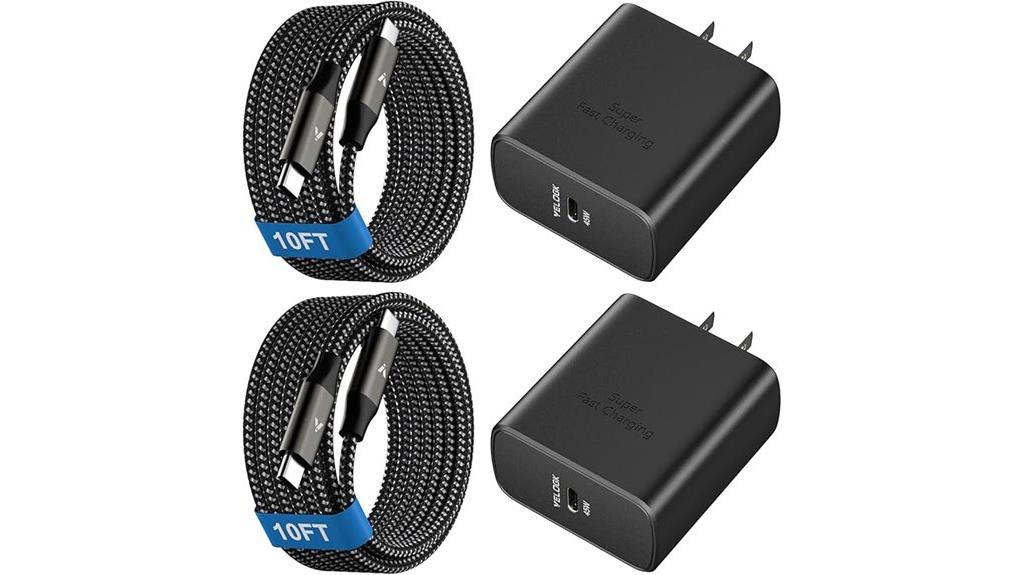 fast usb c charger kit