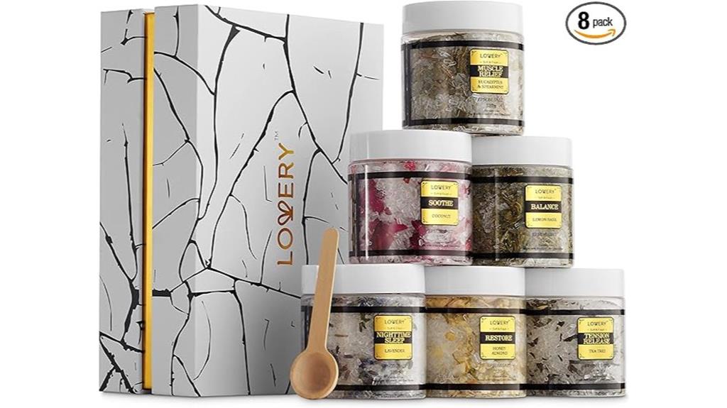 festive spa gift set