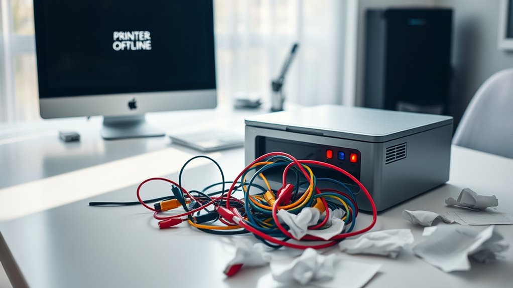 fix printer offline issue