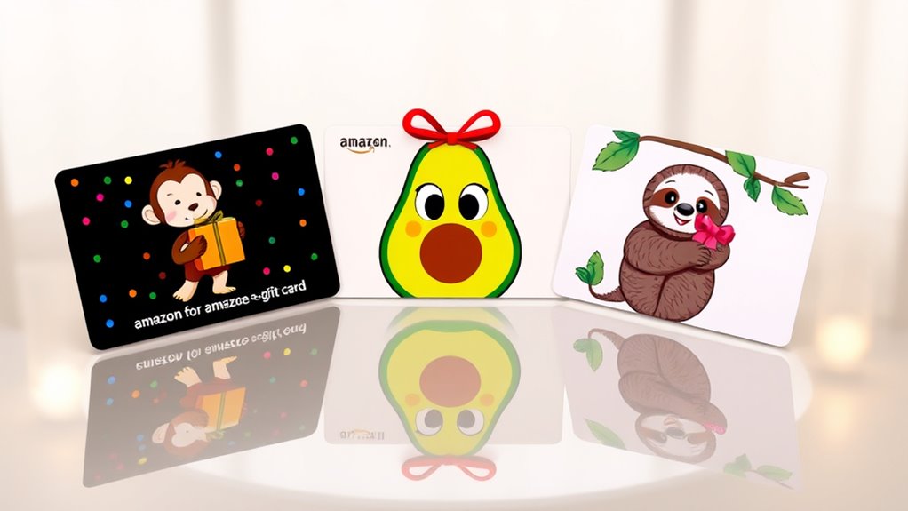 funny amazon gift card designs