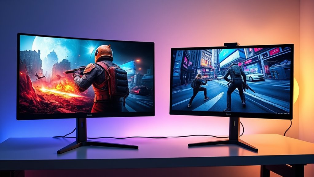 gaming display comparison options