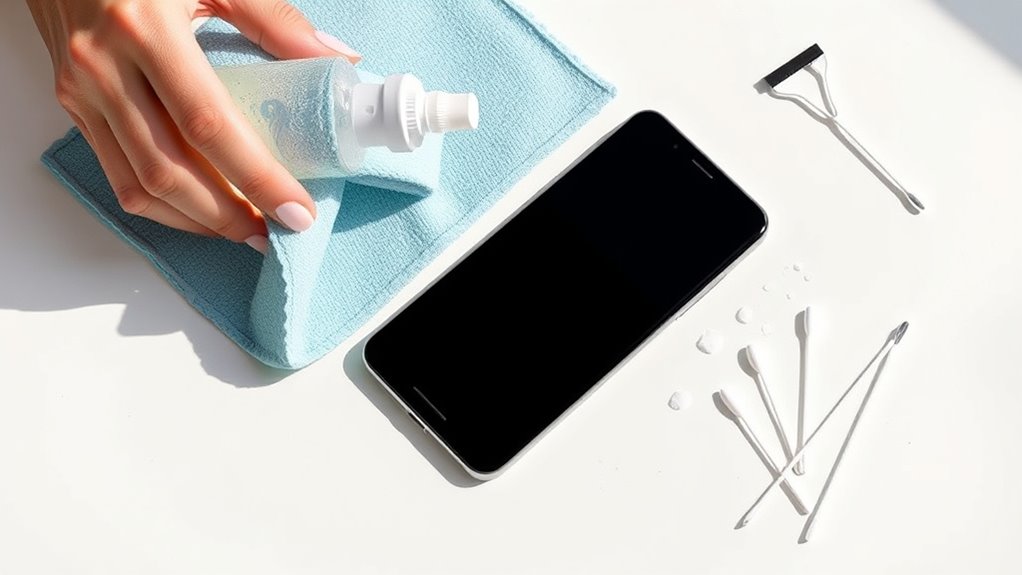 gather proper cleaning supplies