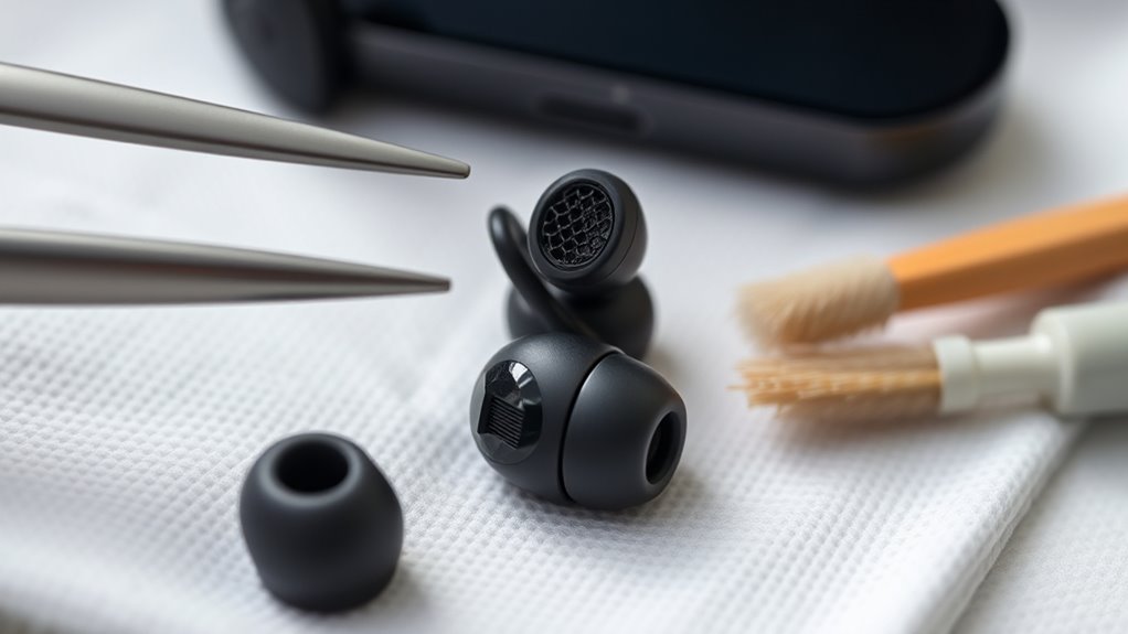 handle earbuds with care