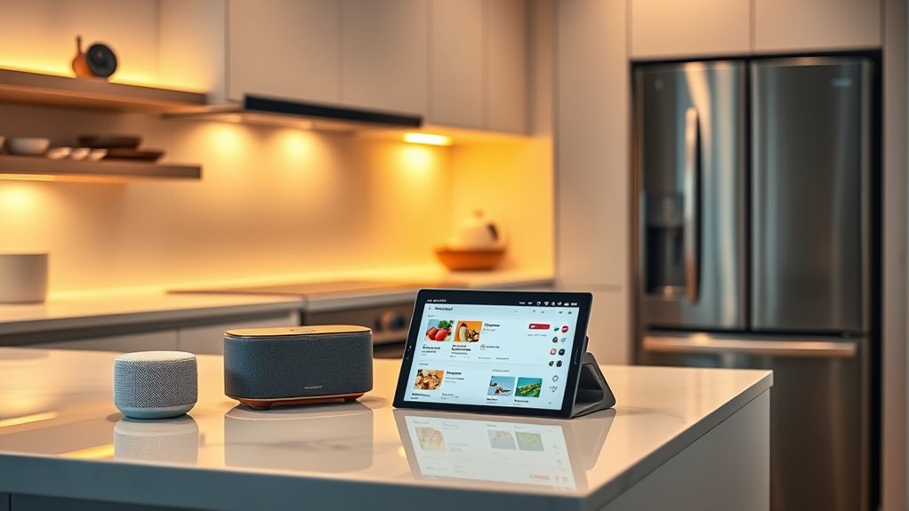 hands free shopping list management