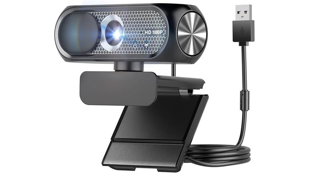 high definition webcam with privacy