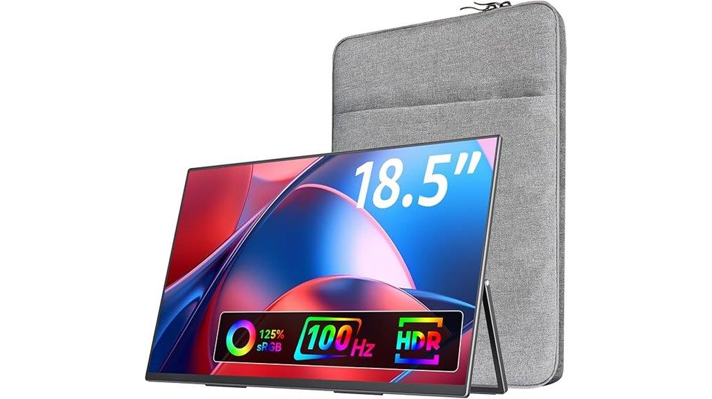 high resolution portable display