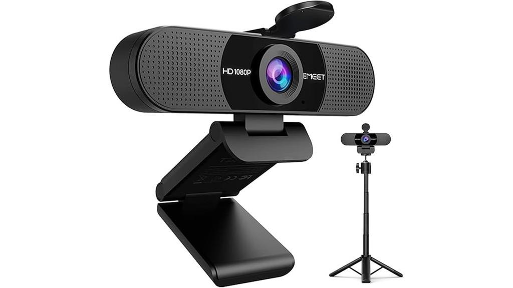 high resolution webcam with tripod