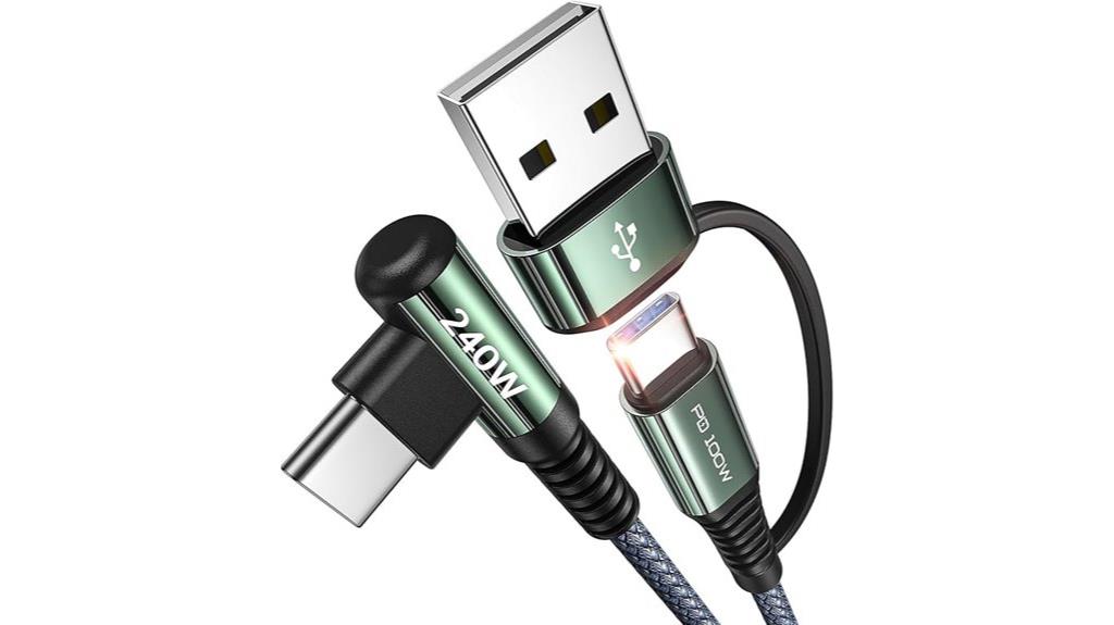 high speed usb c charging cable