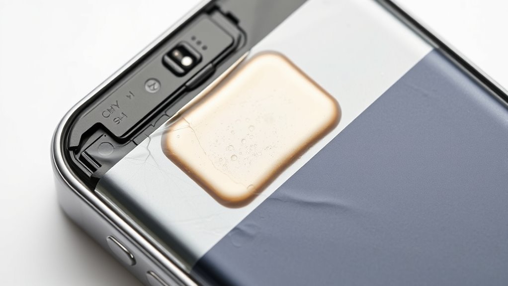 inspect swollen batteries safely