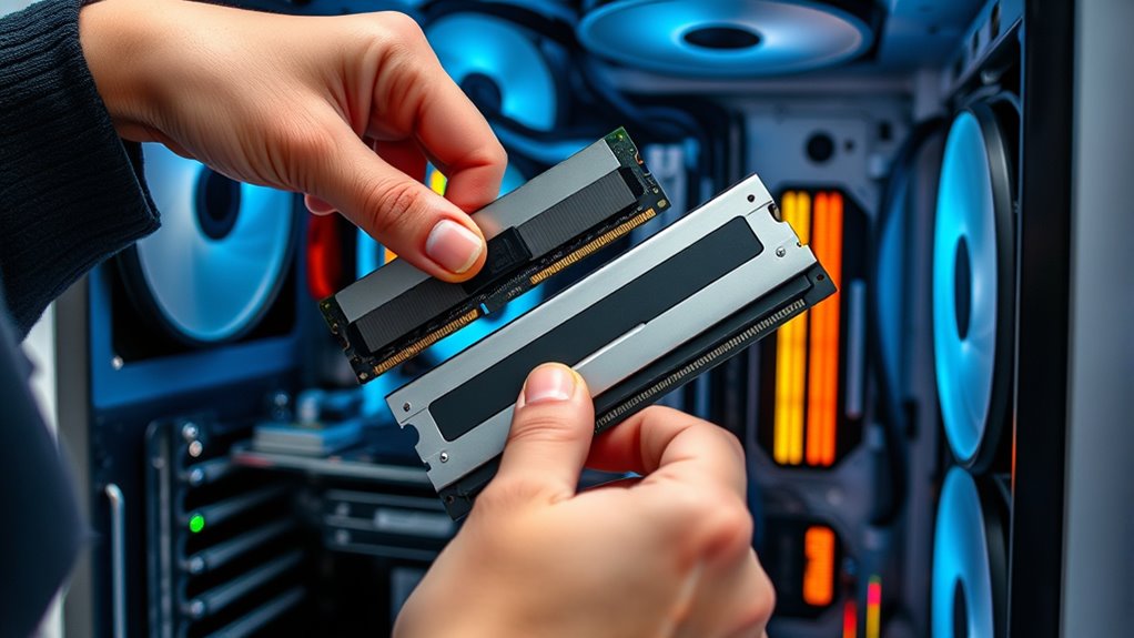 install ram or ssd properly