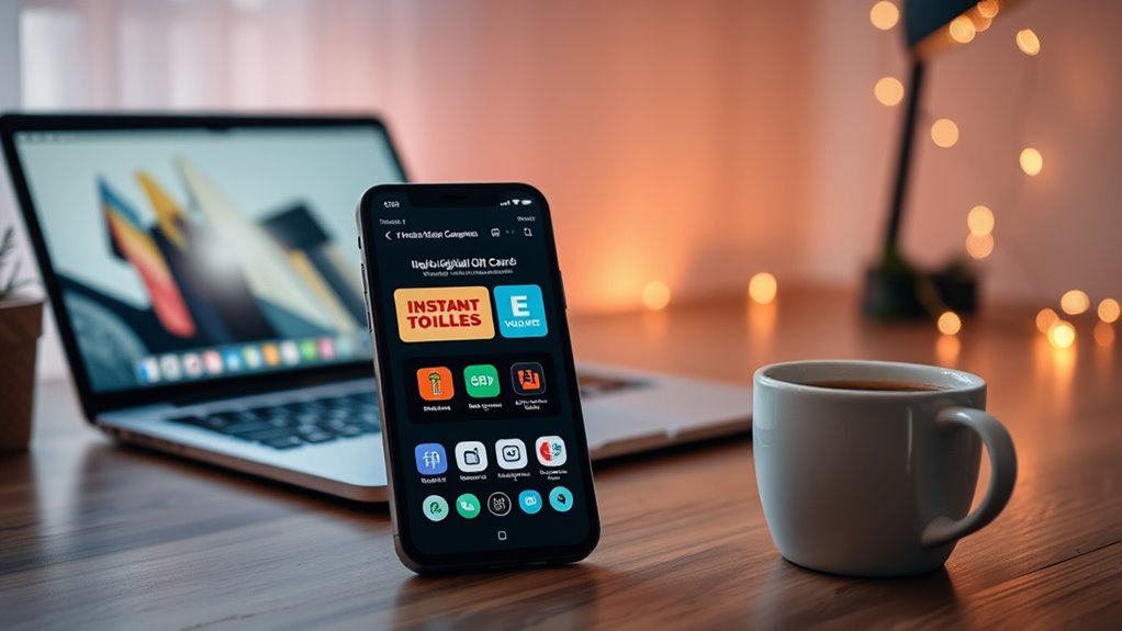 instant last minute digital gifts