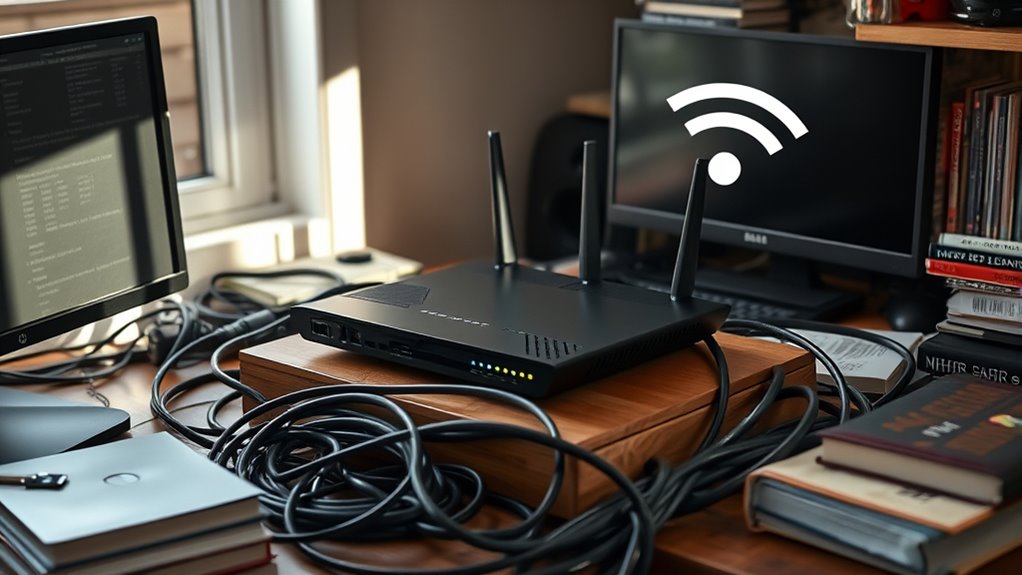 interference affects wi fi signal