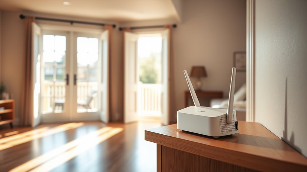 keep doors open for wi fi