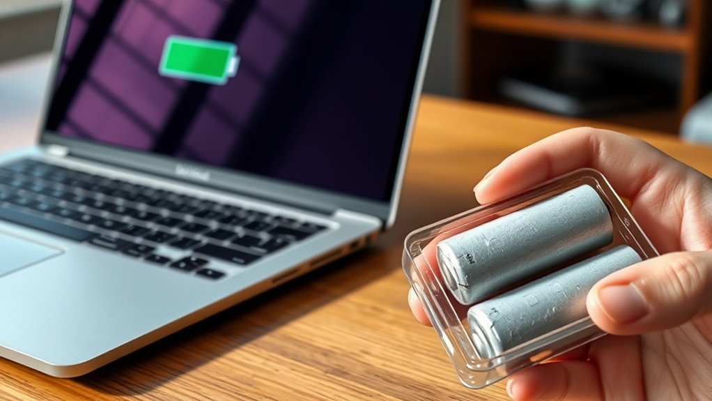 laptop battery replacement signs