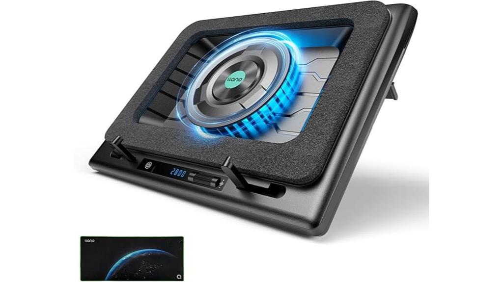 laptop cooling fan pad