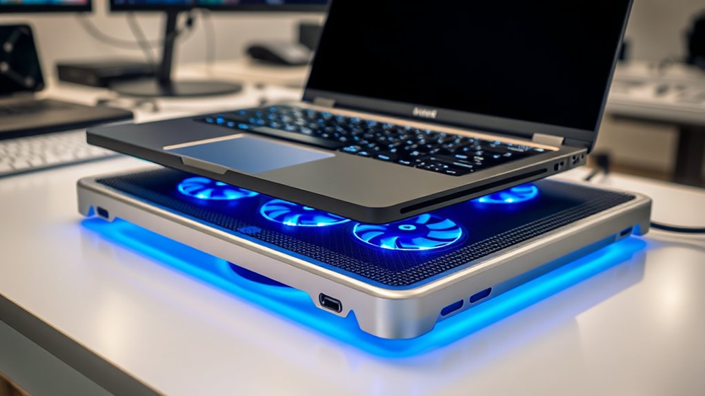 laptop cooling pad features