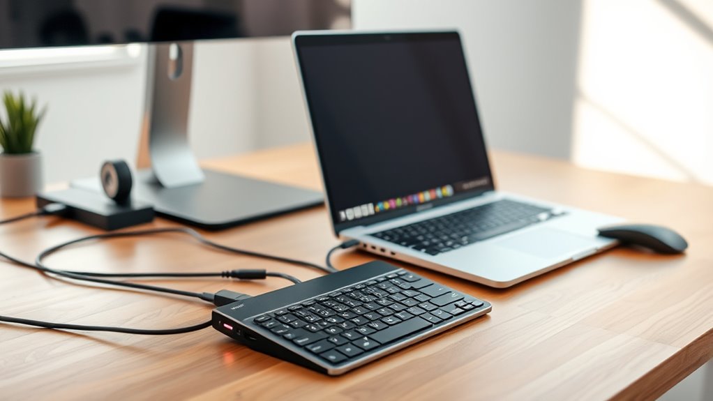 laptop docking station features