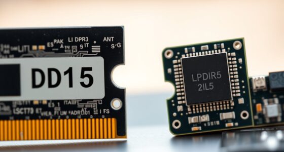 laptop memory comparison details