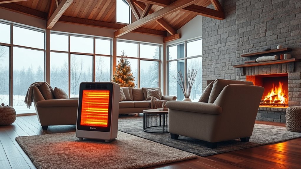 large room heating considerations