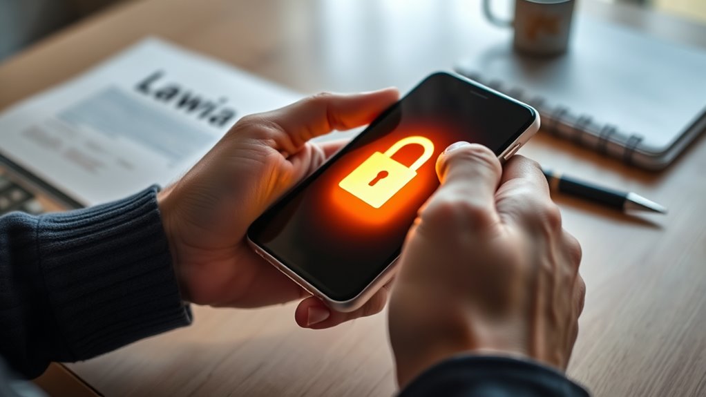 legally unlock phone steps