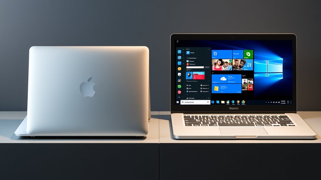 mac vs windows interfaces