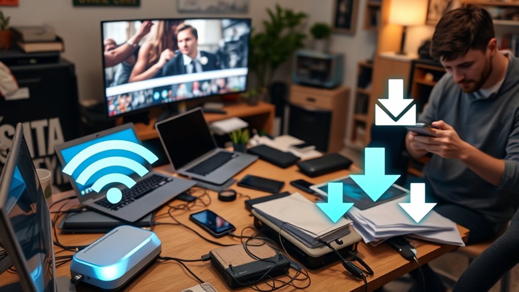 manage bandwidth heavy activities