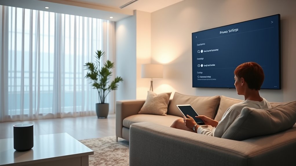 manage online privacy settings