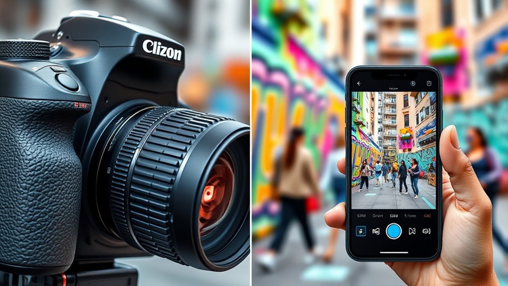 manual controls enable creative photography