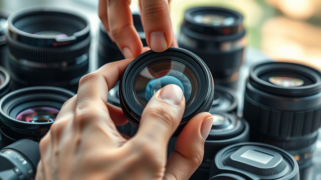 match lens features to style