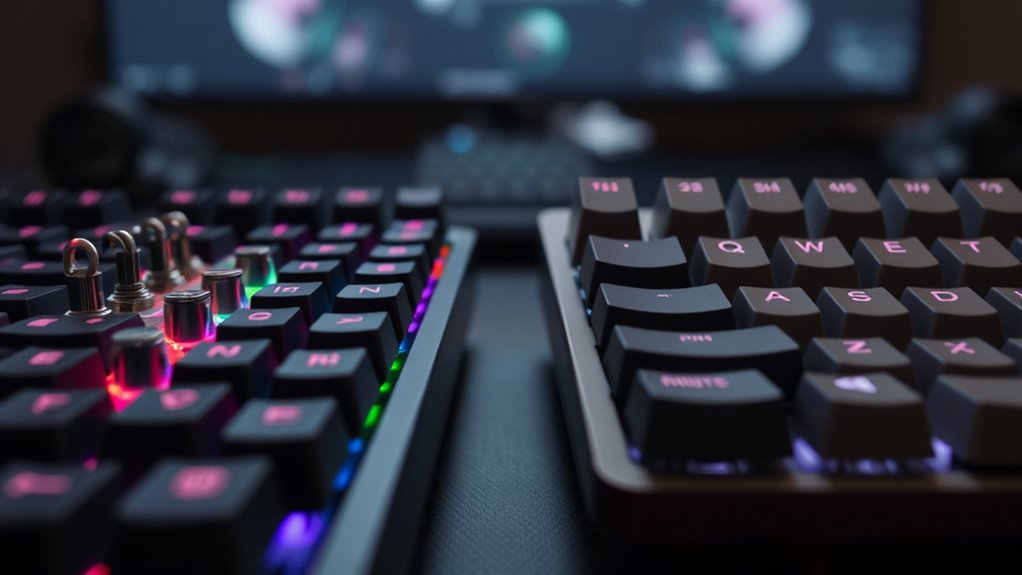 mechanical vs membrane keyboards