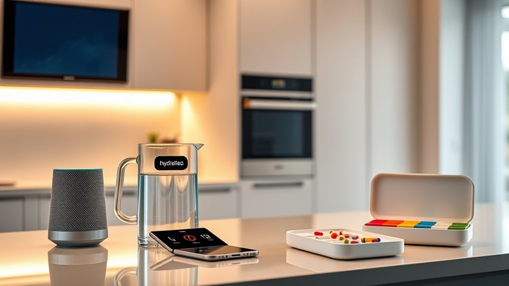 medication and hydration reminders