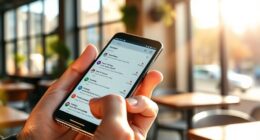 mobile email inbox management