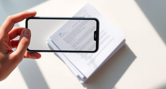 mobile phone document scanning