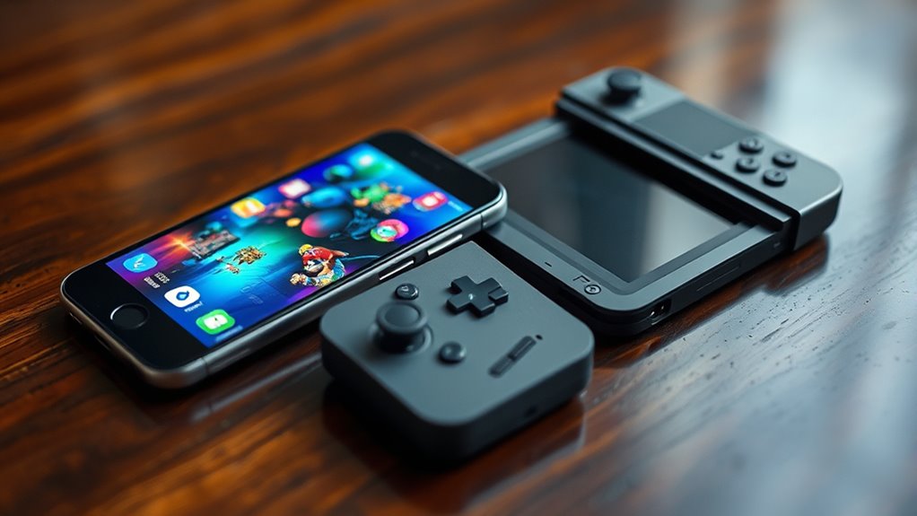 mobile vs handheld gaming