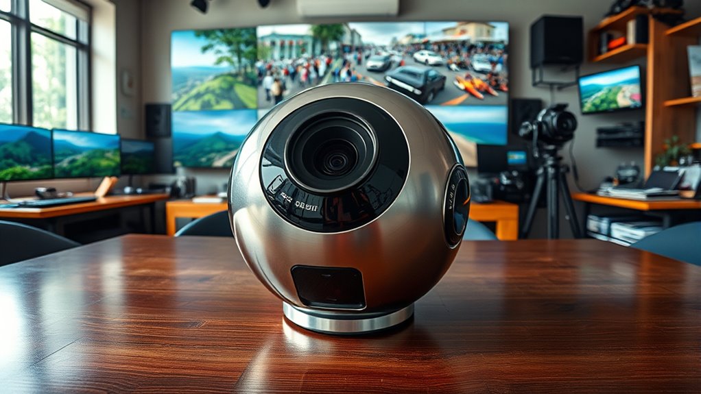 multiple lenses image stitching