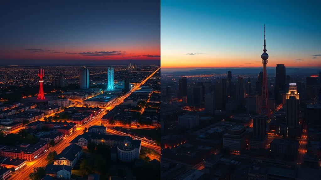 network coverage varies widely