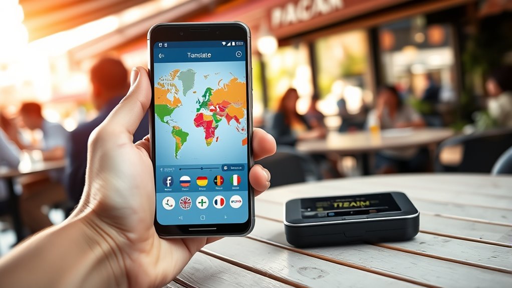 offline device translation feature