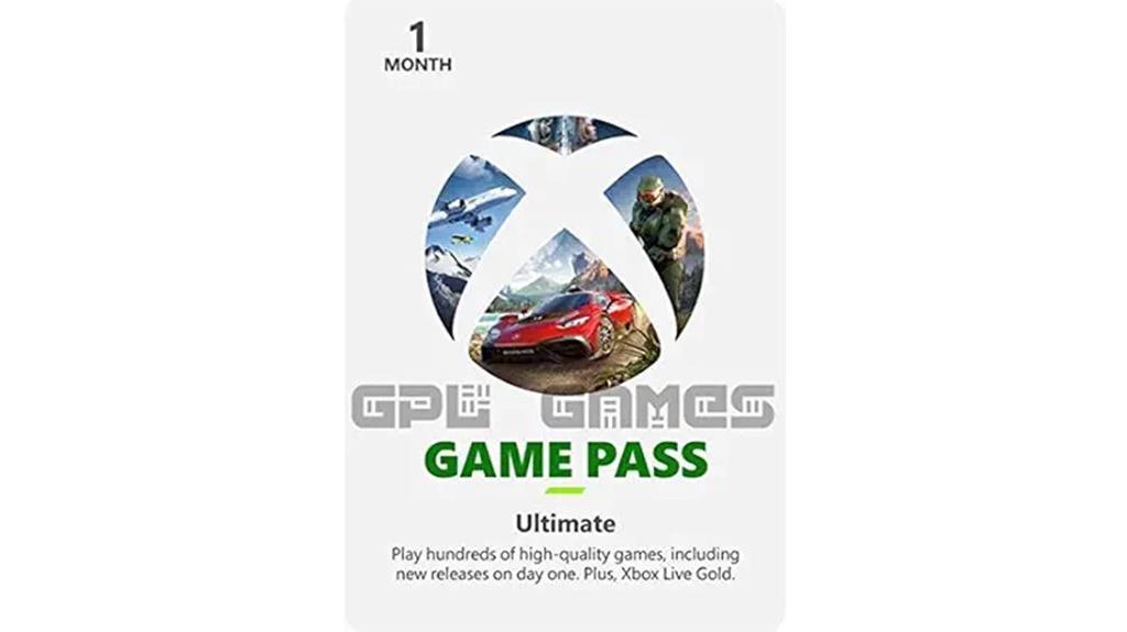 one month xbox subscription gift