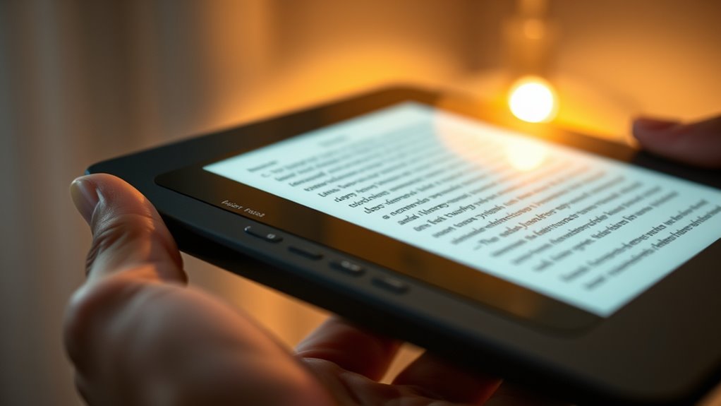 optimize display for comfort