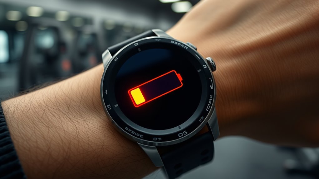 optimize fitness watch battery