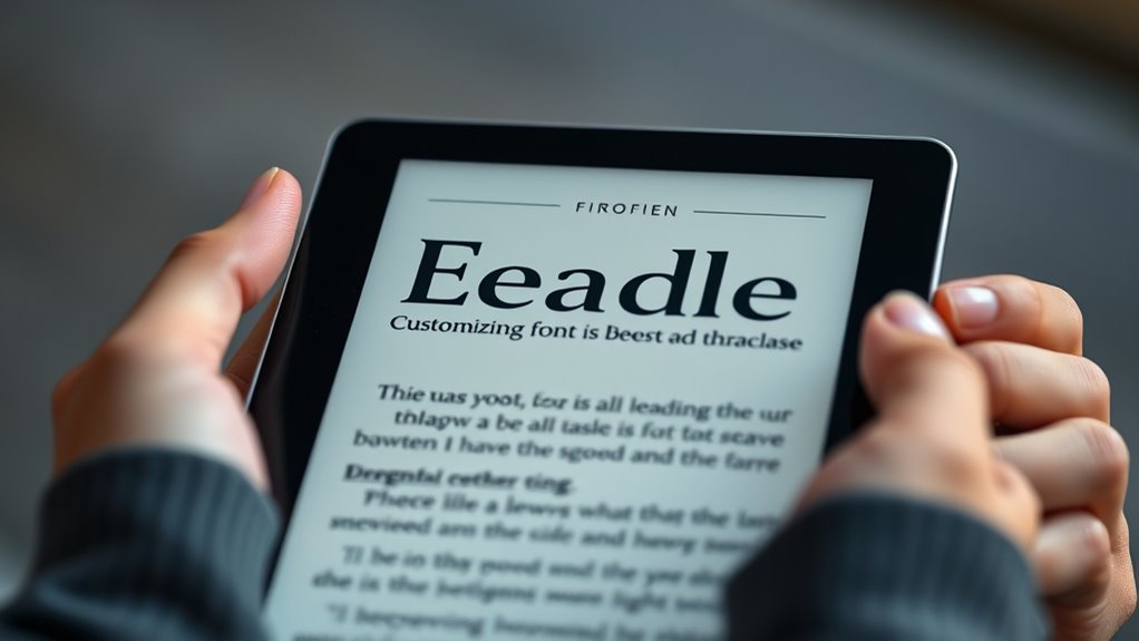 optimize font readability settings