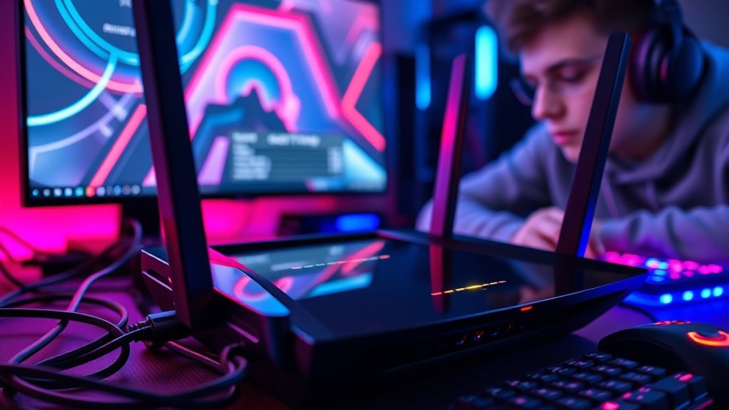 optimize router for gaming