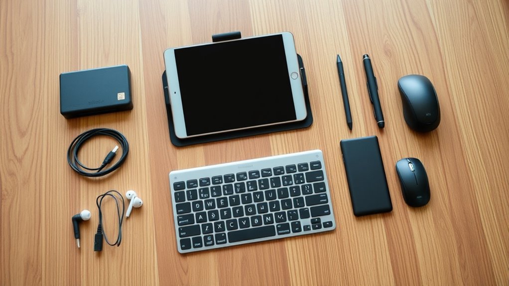 organized portable workstation essentials