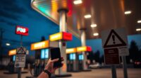 phone safety at gas stations