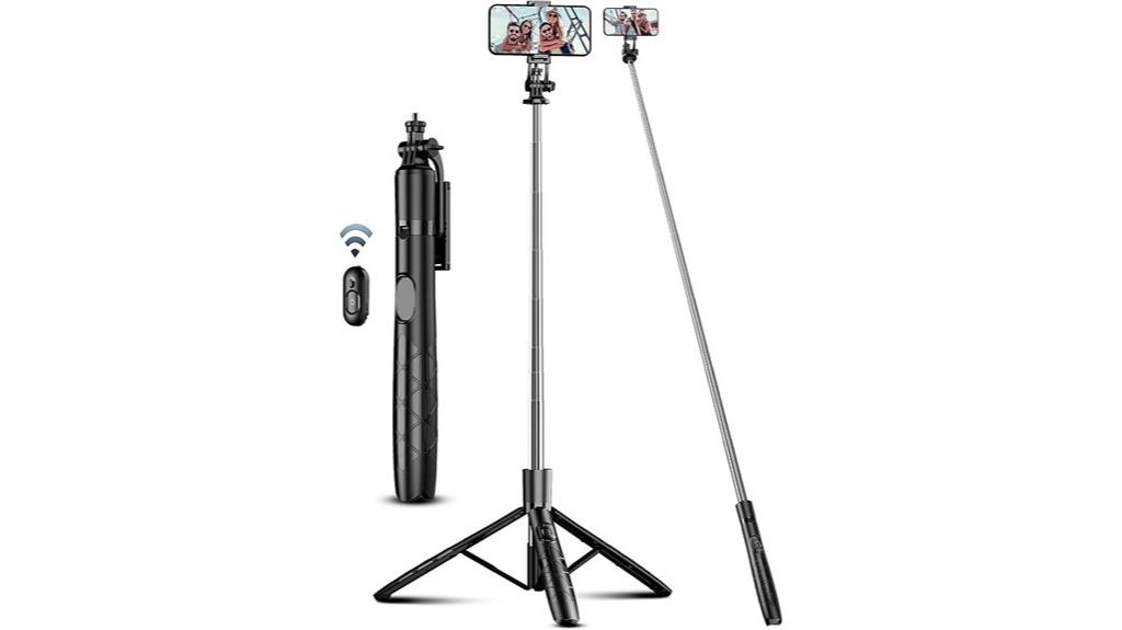phone tripod selfie stick
