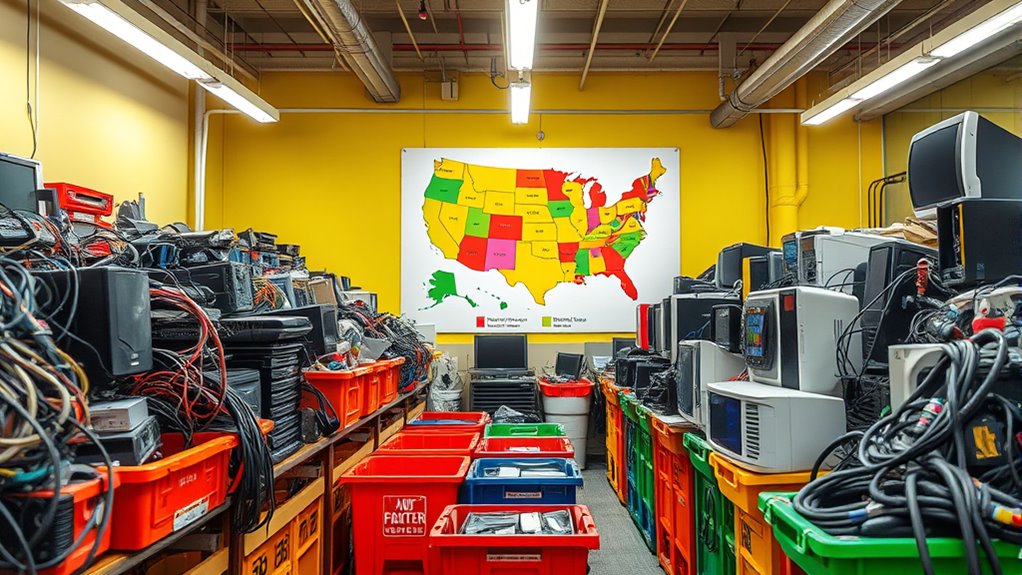 proper e waste recycling laws