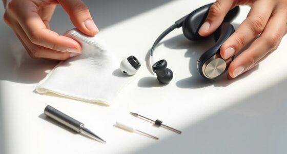 proper earbud cleaning technique